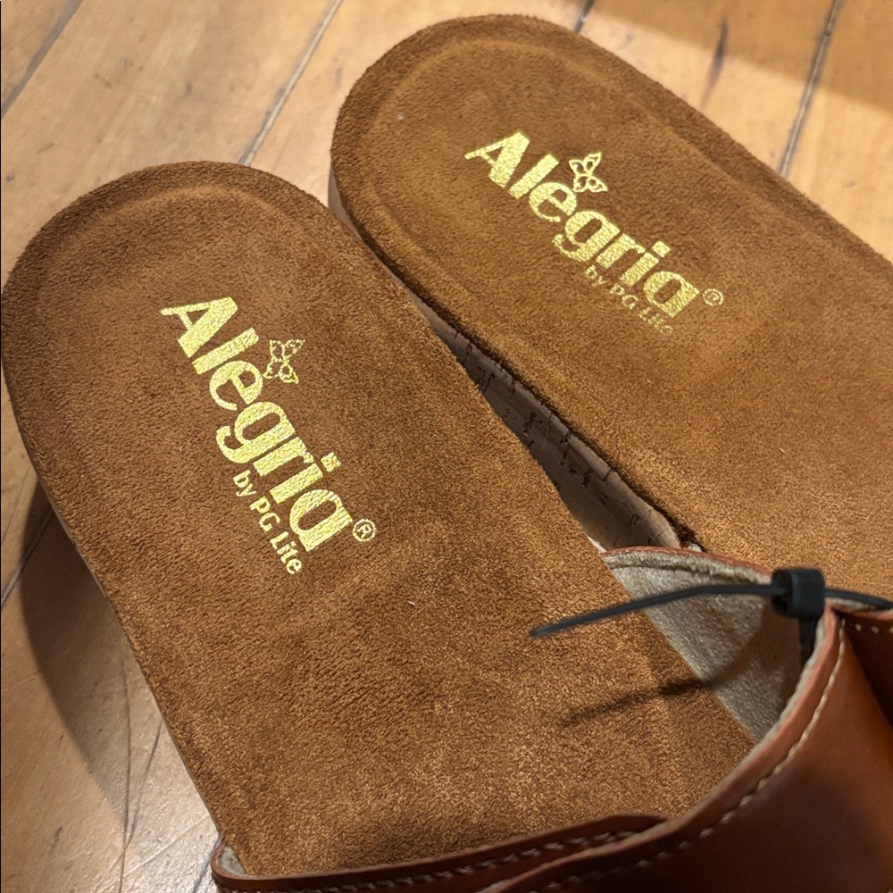 Alegria Women's 9M EU39 Mistie Sandal Luggage Two Adjustable Hook and Loop - Picture 8 of 10
